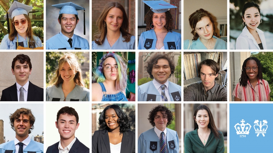 Grid of headshots for 2023-24 Fulbright Scholars