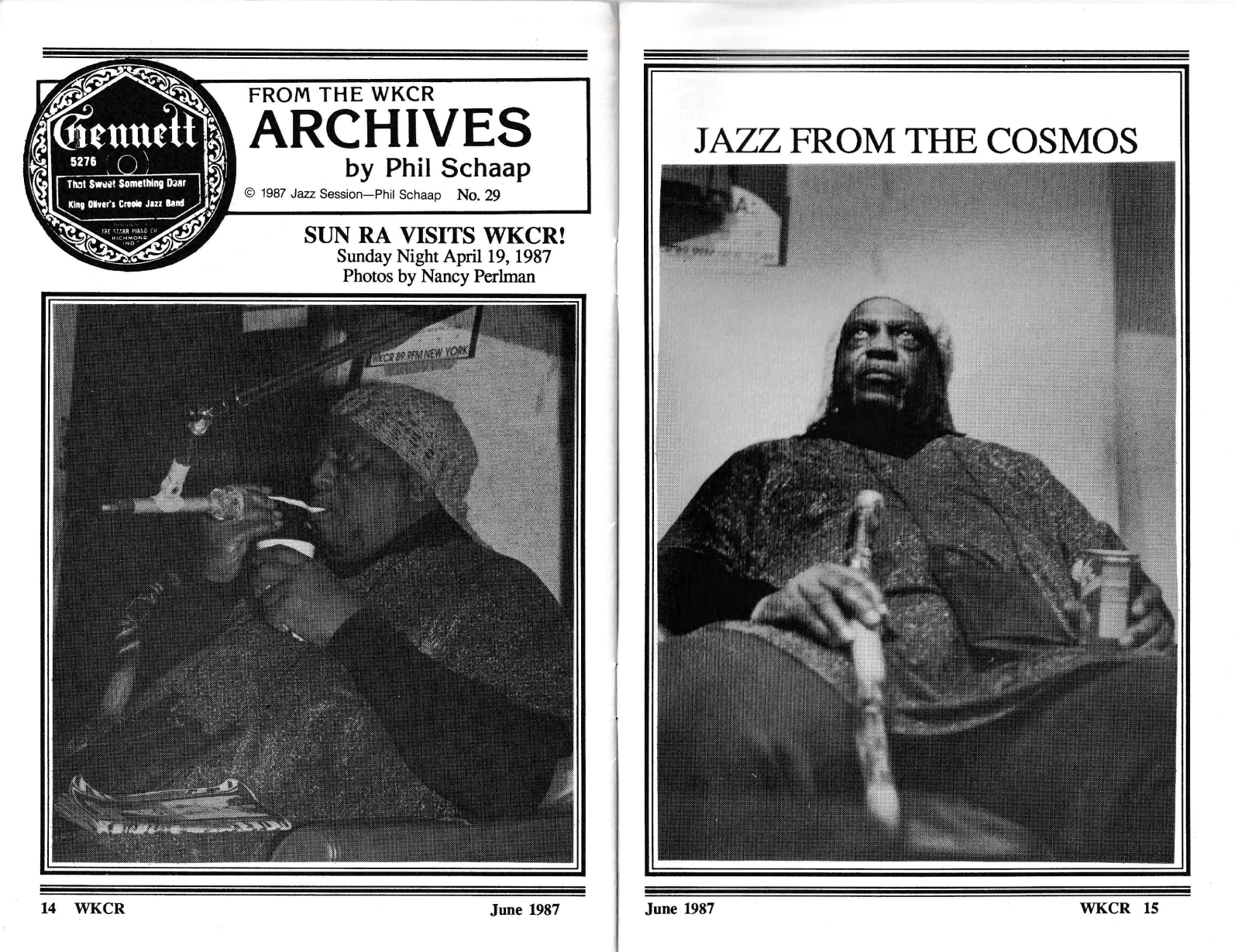 Sun Ra Visits WKCR, 1987!